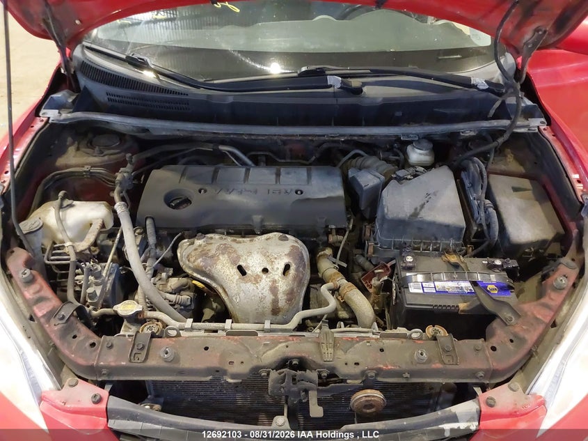 2009 TOYOTA MATRIX HATCHBACK 2.4L I4 FI DOHC 16V NF4
