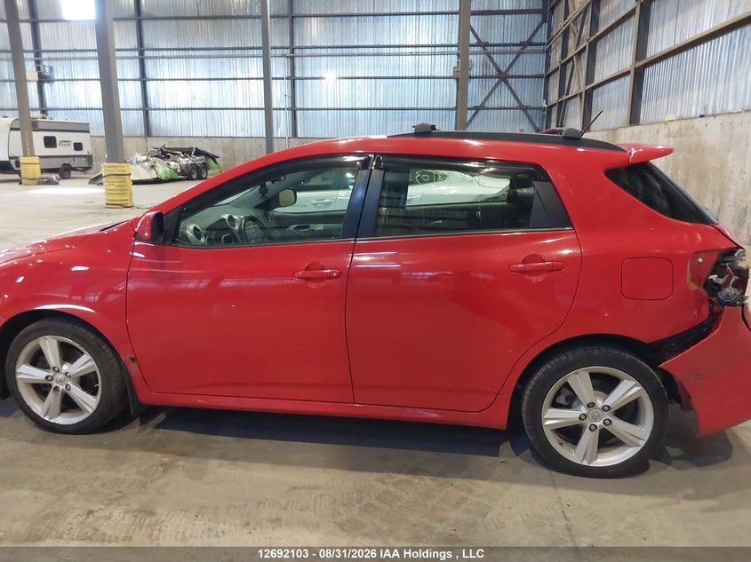 2009 TOYOTA MATRIX HATCHBACK 2.4L I4 FI DOHC 16V NF4