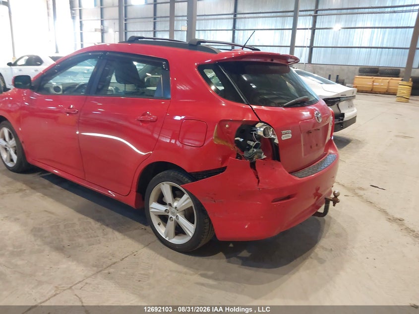 2009 TOYOTA MATRIX HATCHBACK 2.4L I4 FI DOHC 16V NF4