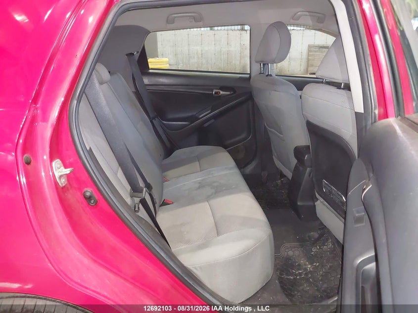 2009 TOYOTA MATRIX HATCHBACK 2.4L I4 FI DOHC 16V NF4