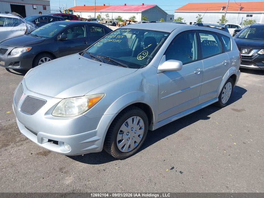 2006 Pontiac Vibe, Right Rear, IAAI, VIN 5Y2SL65836Z429865 — photo 2