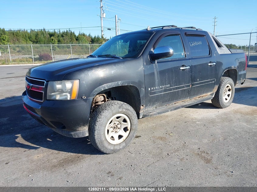 2007 Chevrolet Avalanche, По кругу, IAAI, VIN 3GNFK12Y67G285491 — фото 2