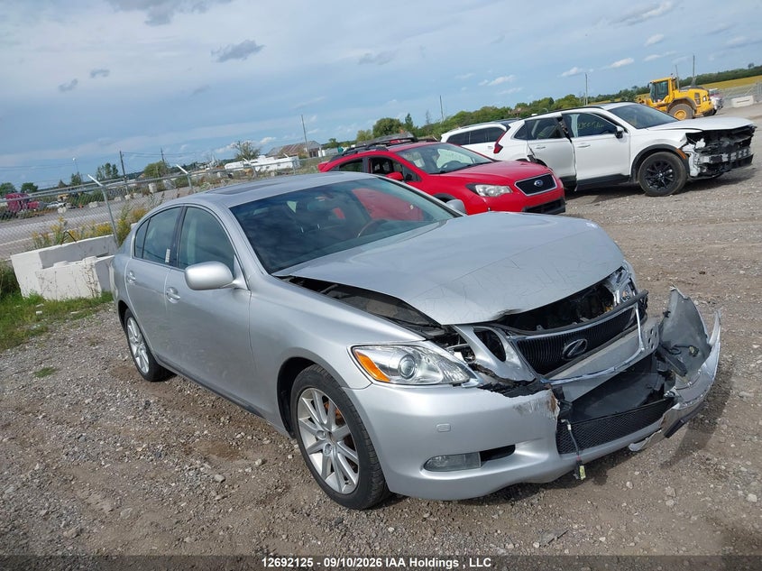 2006 Lexus Gs 300, Front, IAAI, VIN JTHCH96S860010236