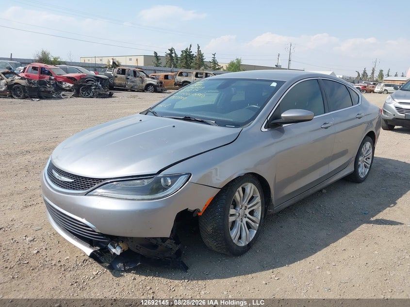 Vin: 1c3cccag0fn740729, lot: 3097020, chrysler 200 limited 20152