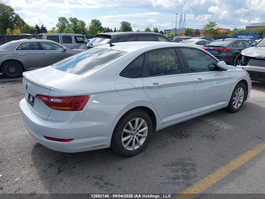 Vin: 3vwc57bu9km058726, lot: 3097021, volkswagen jetta 1.4 tsi comfortline 20194
