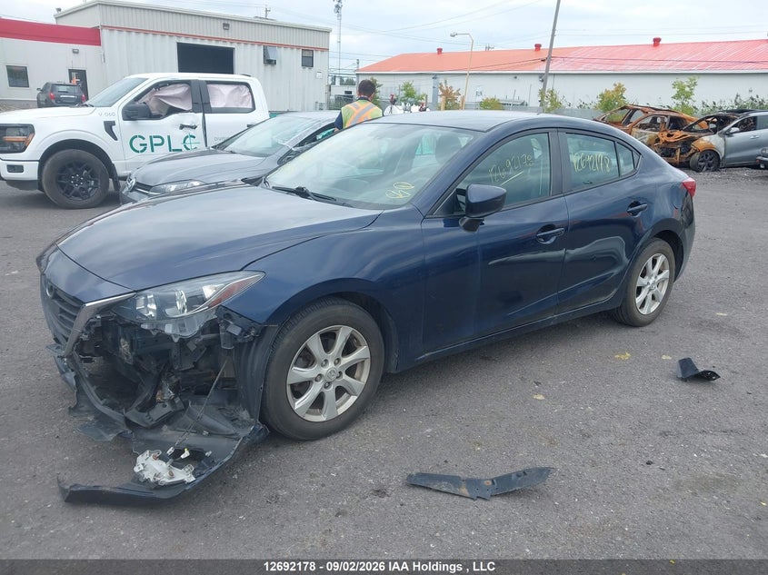Vin: 3mzbm1u76gm302827, lot: 3097055, mazda 3 sport 20162