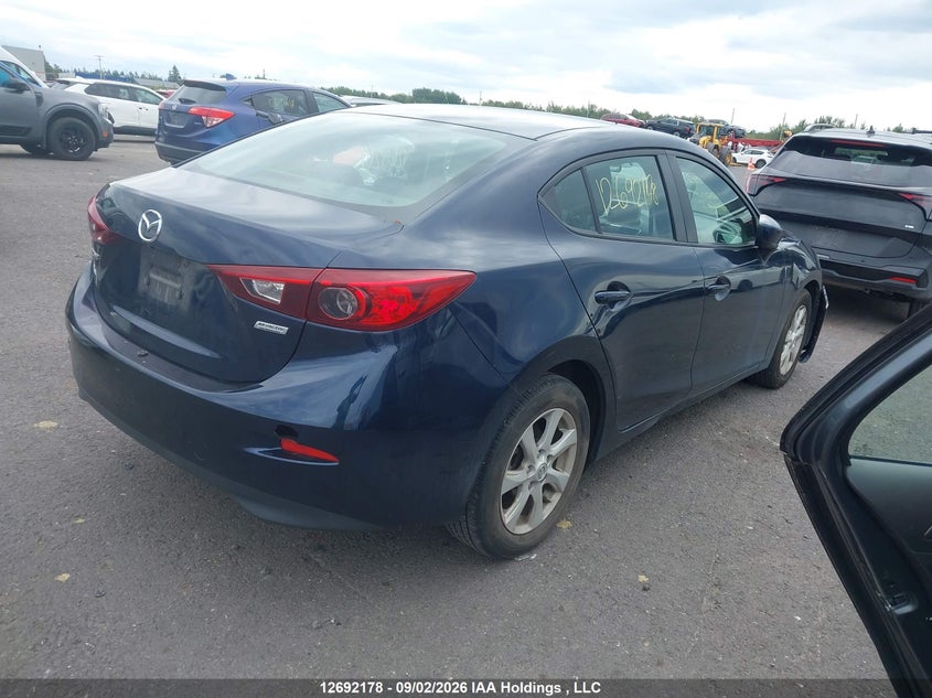Vin: 3mzbm1u76gm302827, lot: 3097055, mazda 3 sport 20164