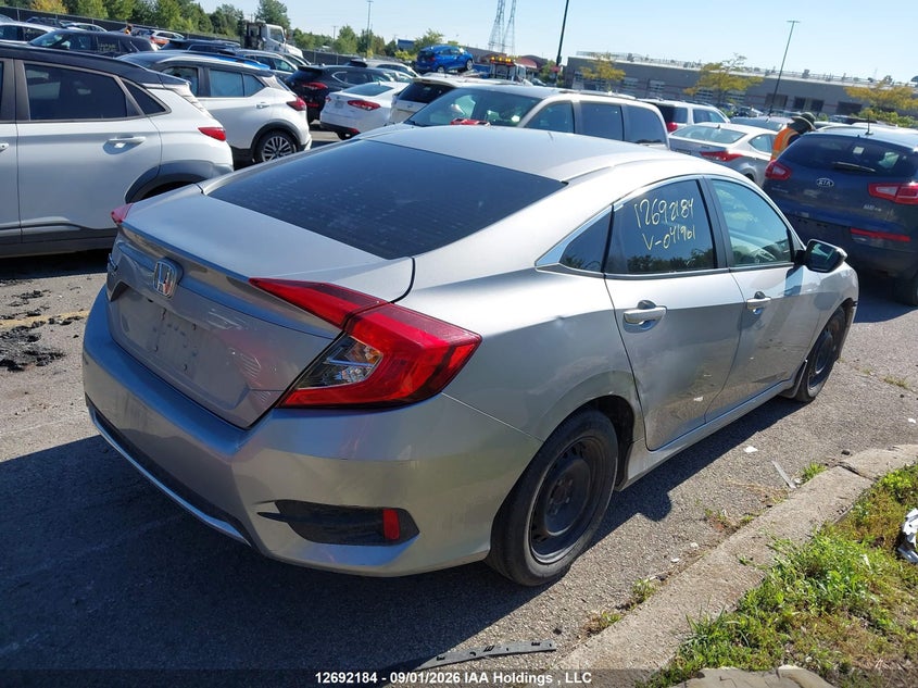 Vin: 2hgfc2f5xkh041901, lot: 3097061, honda civic lx 20194