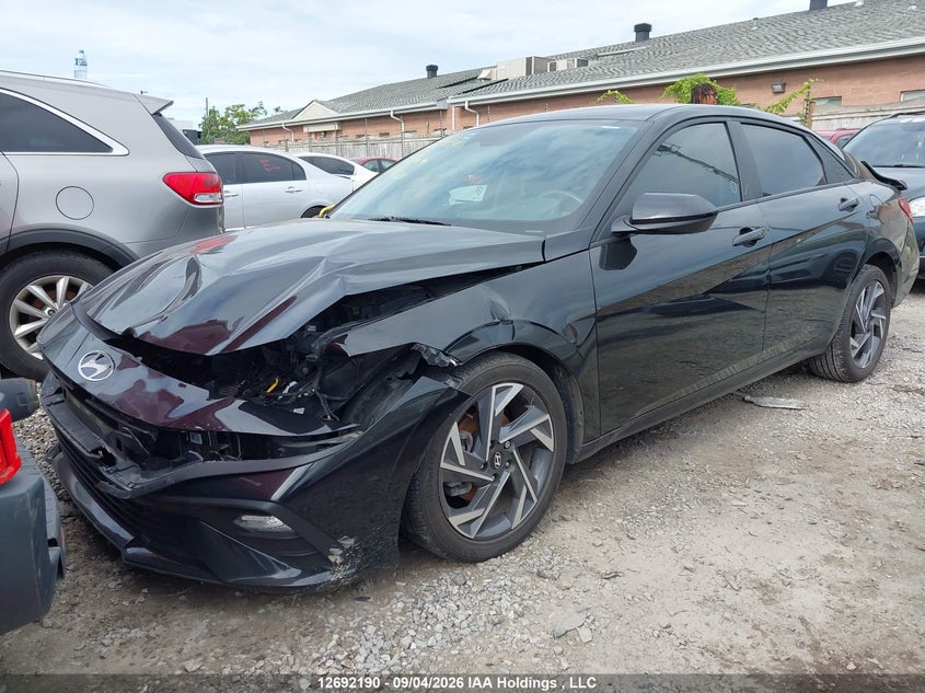 Vin: kmhlm4dg0su889860, lot: 3097067, hyundai elantra 20252