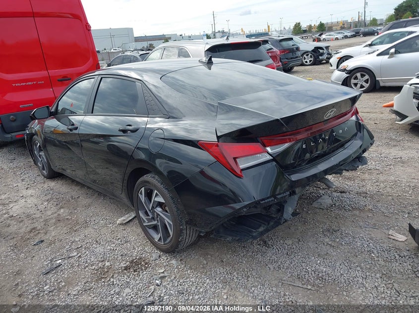 Vin: kmhlm4dg0su889860, lot: 3097067, hyundai elantra 20253
