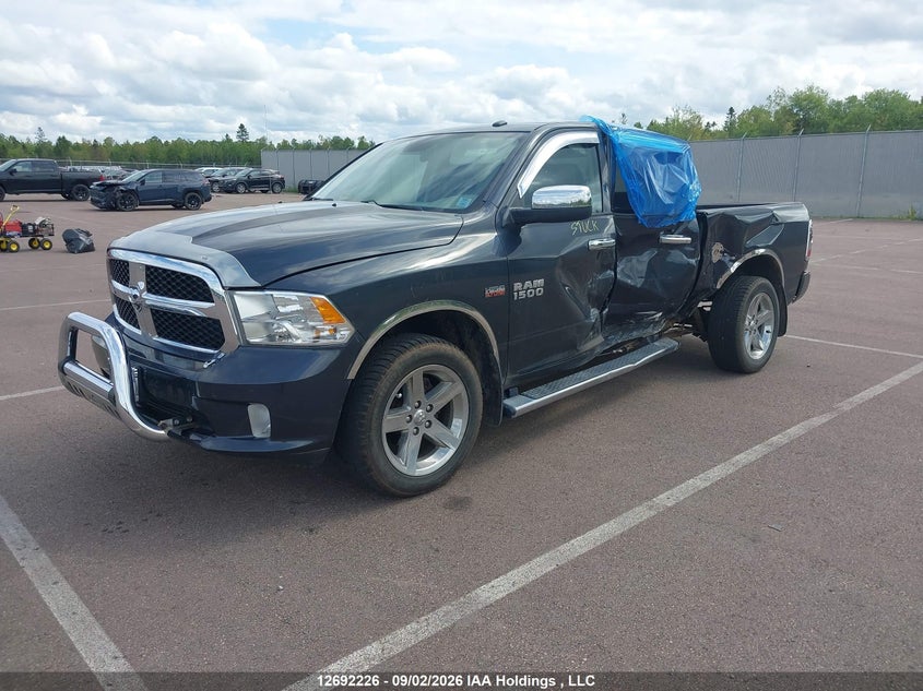 2017 RAM 1500, Left Side, IAAI, VIN 3C6RR7KTXHG728632 — photo 2
