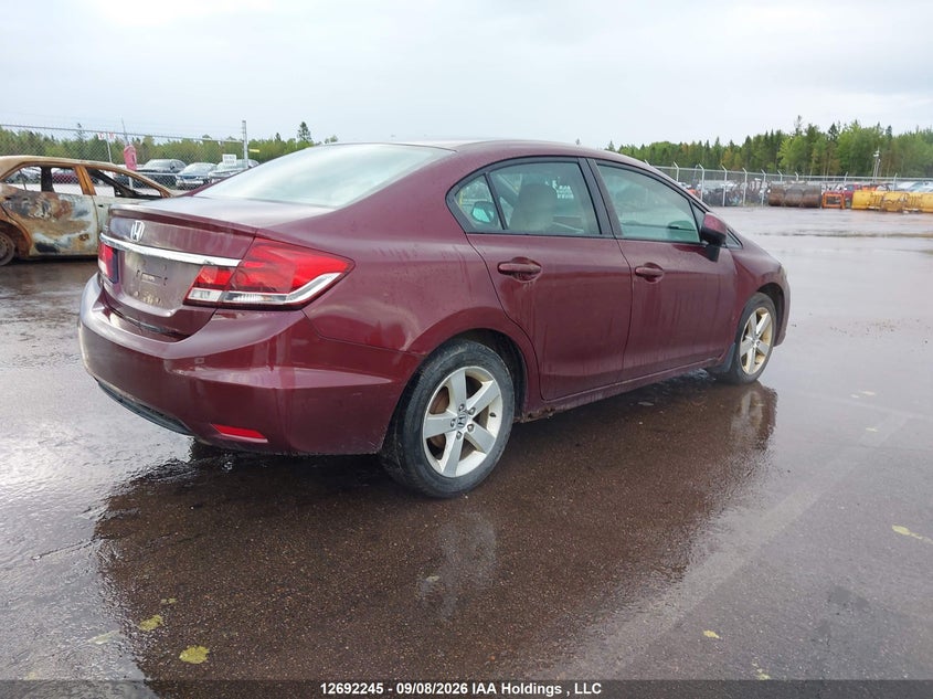 Vin: 2hgfb2e49dh022433, lot: 3097122, honda civic lx 20134