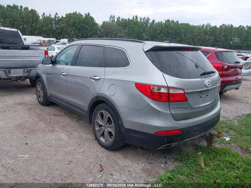 Vin: km8sndhf2eu075109, lot: 3097156, hyundai santa fe gls 20143