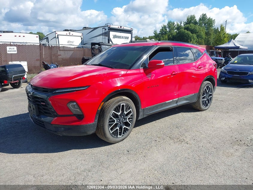 Vin: 3gnkbkrs9ps105407, lot: 3097190, chevrolet blazer 20232