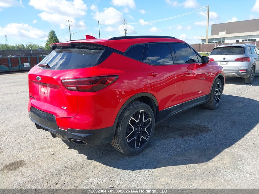 Vin: 3gnkbkrs9ps105407, lot: 3097190, chevrolet blazer 20234