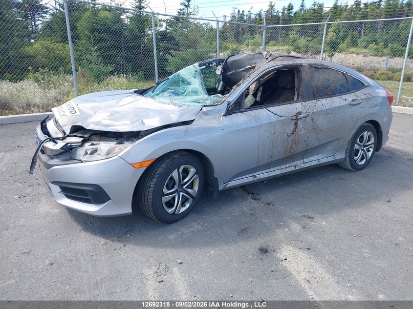 Vin: 2hgfc2f51gh025965, lot: 3097204, honda civic lx 20162