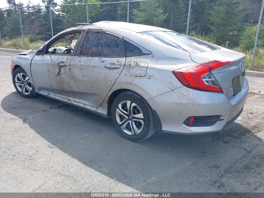 Vin: 2hgfc2f51gh025965, lot: 3097204, honda civic lx 20163