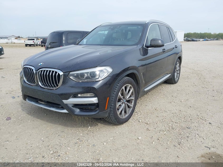 2018 BMW X3, Front, IAAI, VIN 5UXTR9C54JLD69380 — photo 2