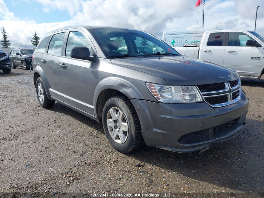 2012 Dodge Journey Cvp/Se Plus, Удар спереди, IAAI, VIN 3C4PDCAB3CT336799