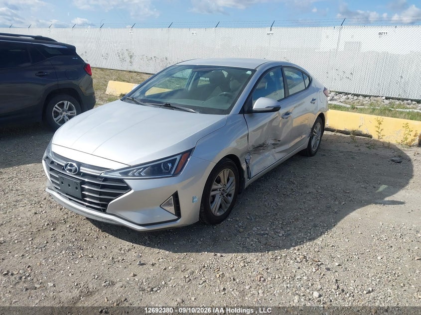 2020 Hyundai Elantra Preferred Auto Ivt, Left Side, IAAI, VIN KMHD84LF0LU899999 — photo 2
