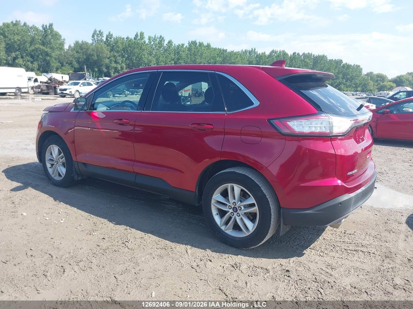 Vin: 2fmpk4j88hbb92309, lot: 3097299, ford edge sel 20173