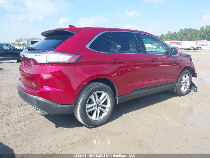Vin: 2fmpk4j88hbb92309, lot: 3097299, ford edge sel 20174