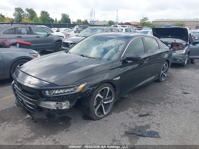 Vin: 1hgcv2e31la800187, lot: 3097300, honda accord sport 2.0t 20202