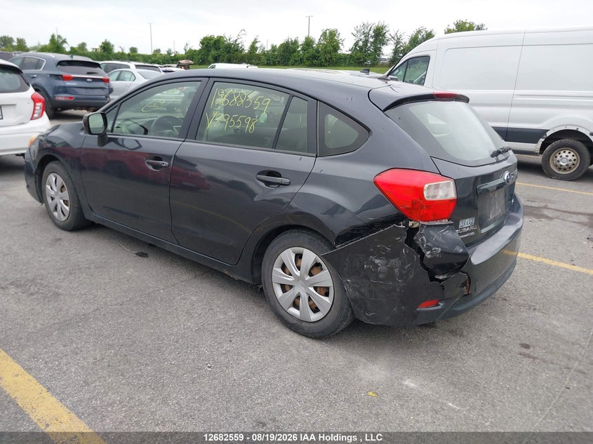 Vin: jf1gpaa61dg895598, lot: 3097302, subaru impreza 2.0i 20133