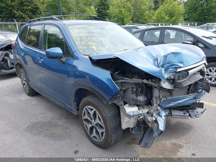 Vin: jf2skejc4mh514824, lot: 3097319, subaru forester touring 2021 img_1