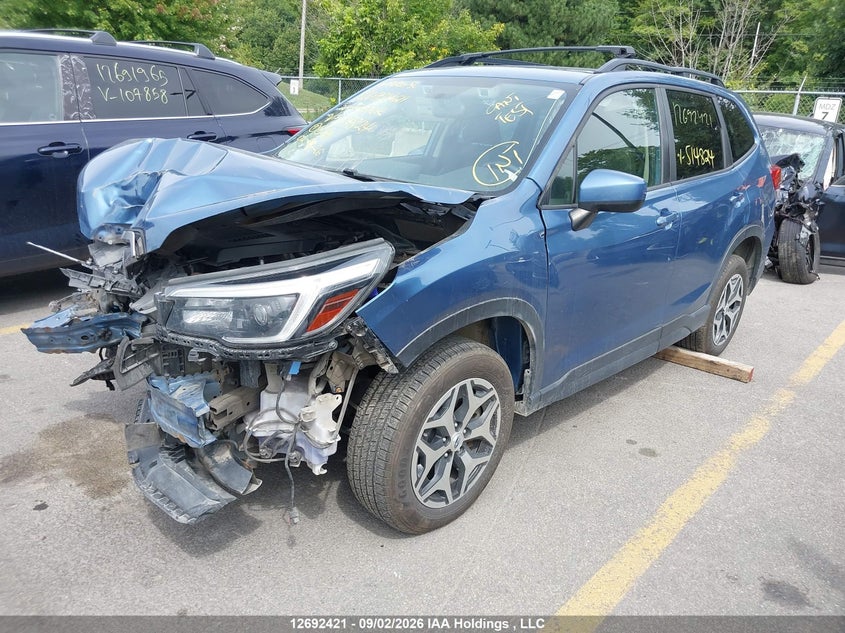 Vin: jf2skejc4mh514824, lot: 3097319, subaru forester touring 20212