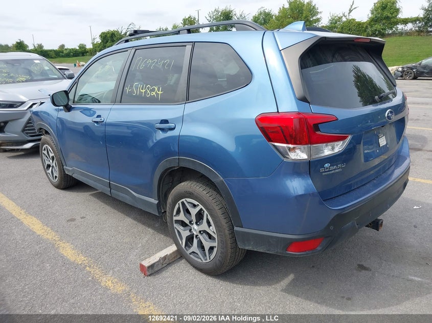 Vin: jf2skejc4mh514824, lot: 3097319, subaru forester touring 20213