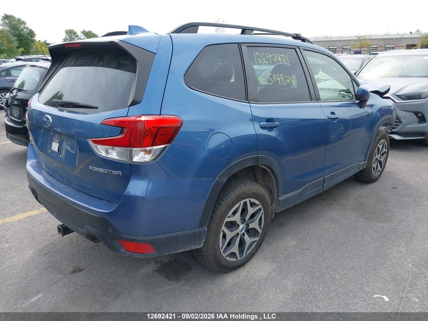 Vin: jf2skejc4mh514824, lot: 3097319, subaru forester touring 20214