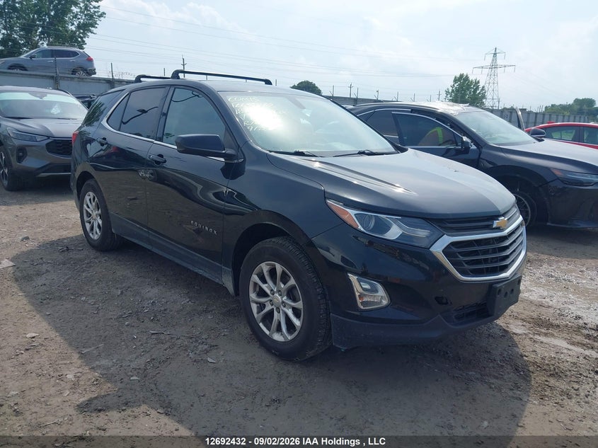 2018 Chevrolet Equinox 1Lt, Удар сзади, IAAI, VIN 2GNAXSEV9J6104101