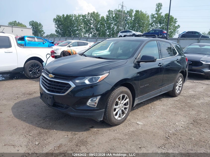 2018 Chevrolet Equinox, Rear, IAAI, VIN 2GNAXSEV9J6104101 — photo 2