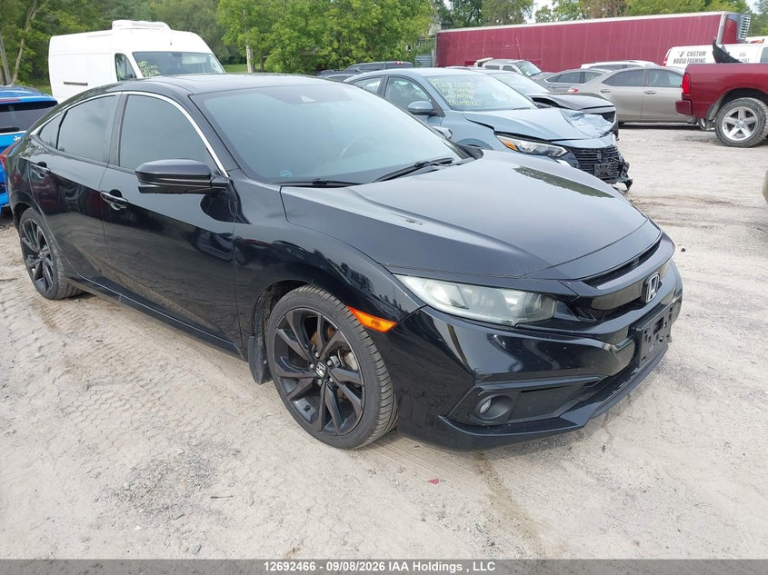 Vin: 2hgfc2f8xkh018709, lot: 3097373, honda civic sport 2019 img_1