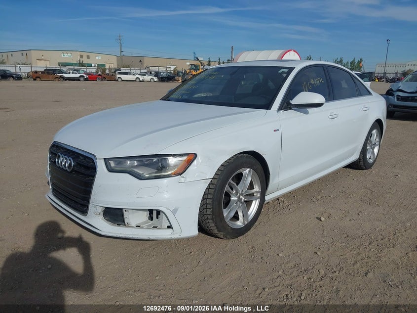 Vin: wauffcfc9en133875, lot: 3097383, audi a6 premium 20142