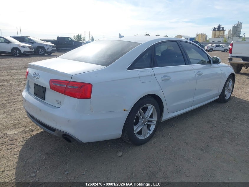 Vin: wauffcfc9en133875, lot: 3097383, audi a6 premium 20144