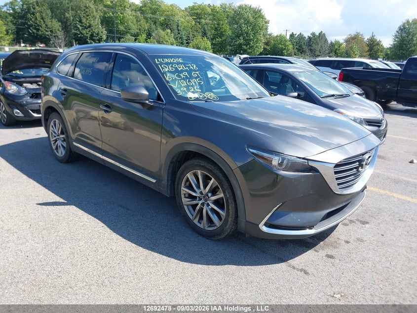 2016 Mazda Cx-9 Gt, Возможны проблемы с механикой, IAAI, VIN JM3TCBDY9G0126195