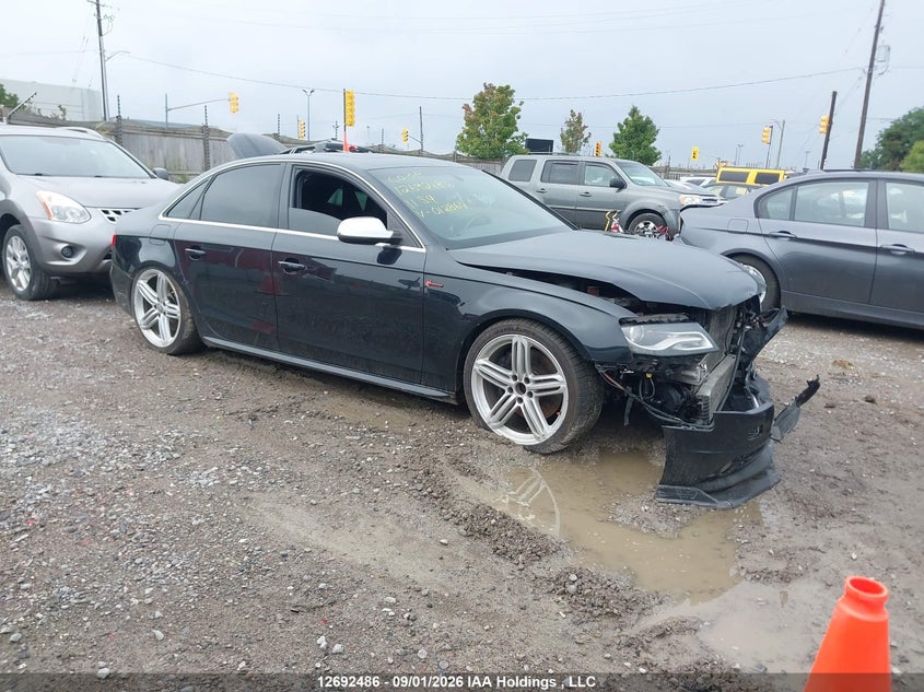 2011 Audi S4 3.0 Premium, Удар спереди, IAAI, VIN WAUFGCFL2BA012864