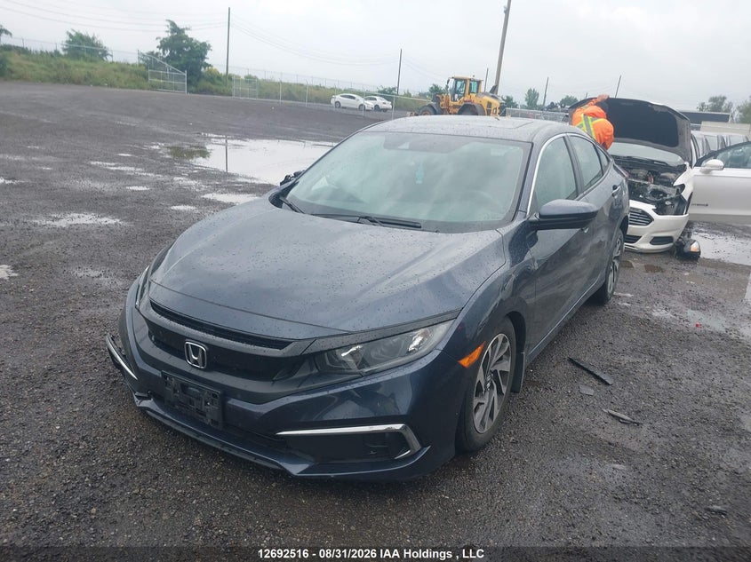 Vin: 2hgfc2f71lh009311, lot: 3097424, honda civic ex 4dr 20202