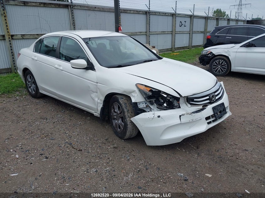 2012 Honda Accord, Удар спереди, IAAI, VIN 1HGCP2F68CA803378