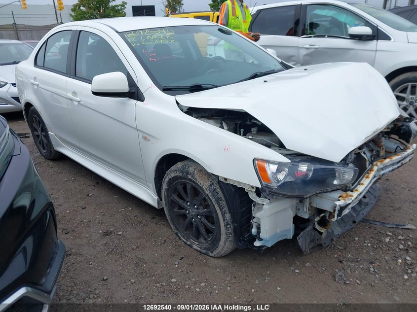 2012 MITSUBISHI LANCER SEDAN 2.0L I-4 DOHC, VVT, REGULAR , 148HP