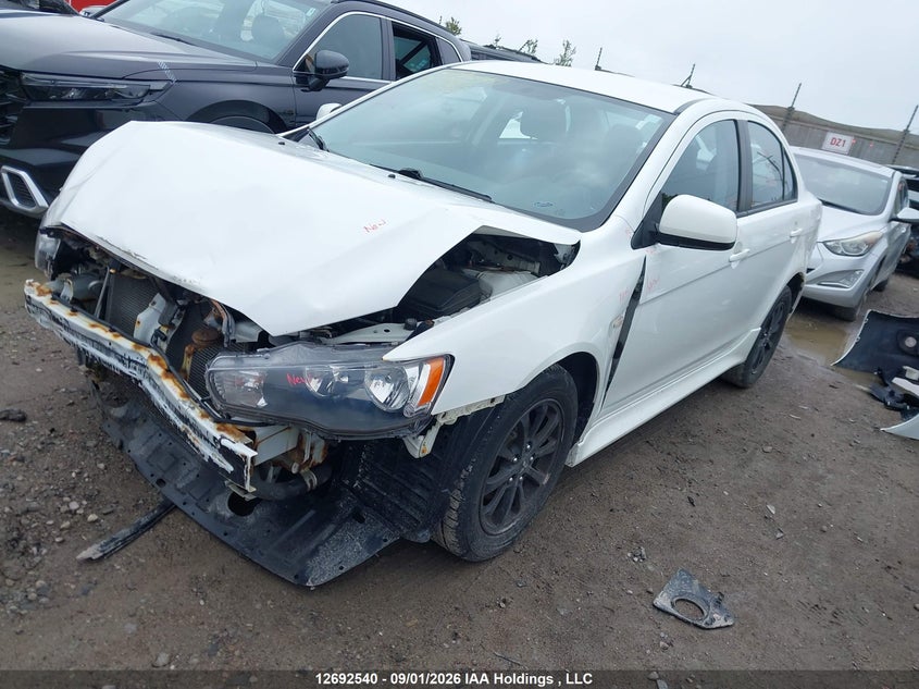 2012 MITSUBISHI LANCER SEDAN 2.0L I-4 DOHC, VVT, REGULAR , 148HP