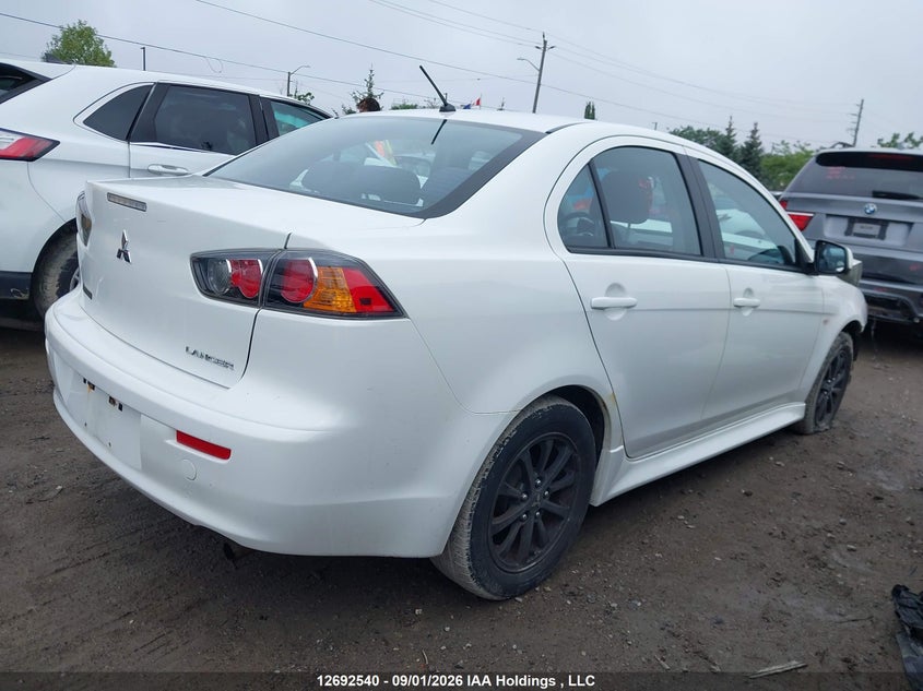 2012 MITSUBISHI LANCER SEDAN 2.0L I-4 DOHC, VVT, REGULAR , 148HP