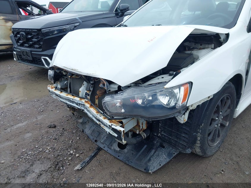 2012 MITSUBISHI LANCER SEDAN 2.0L I-4 DOHC, VVT, REGULAR , 148HP