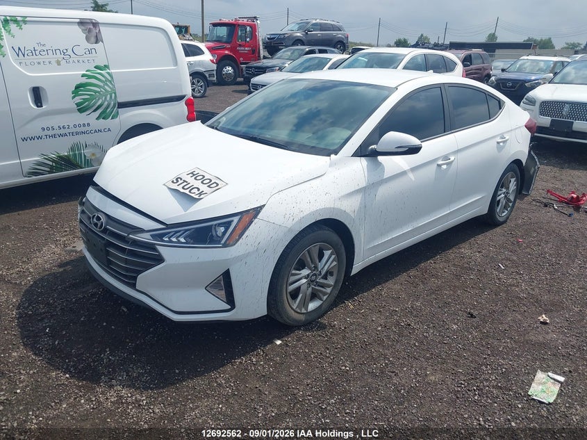 Vin: kmhd84lf1lu102725, lot: 3097470, hyundai elantra 20202