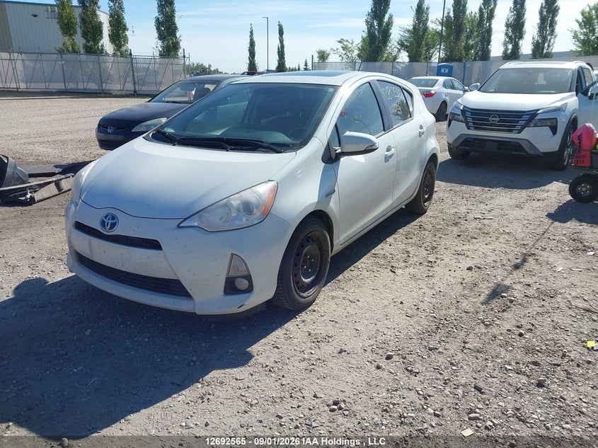 Vin: jtdkdtb31d1031831, lot: 3097473, toyota prius c technology 20132