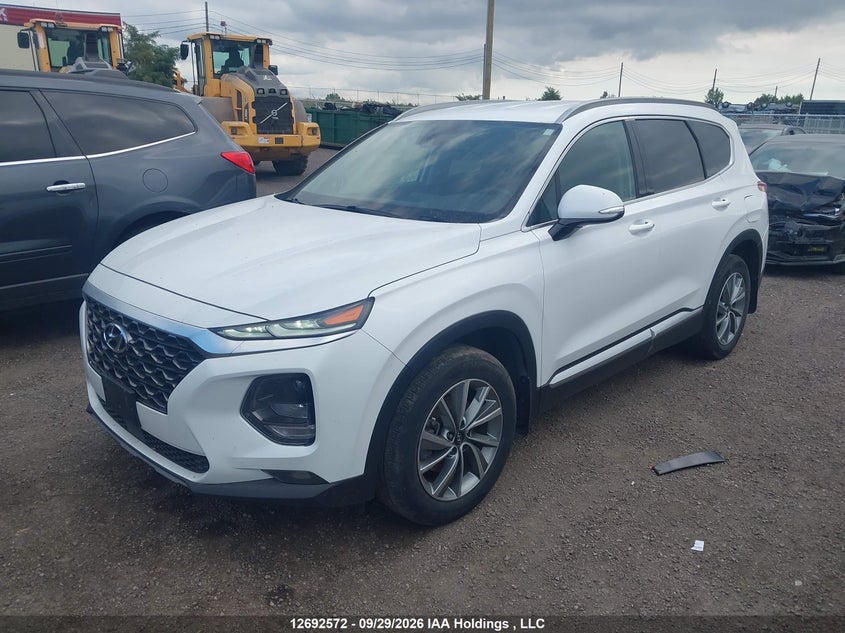 Vin: 5nms3caaxkh038265, lot: 3097480, hyundai santa fe 20192