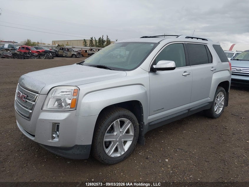 2011 GMC Terrain, Hail, IAAI, VIN 2CTFLXE56B6428281 — photo 2