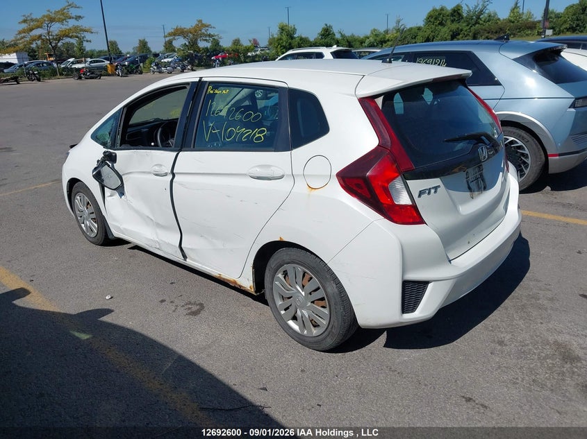 Vin: 3hggk5h51fm104218, lot: 3097509, honda fit lx 20153